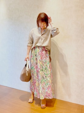 miyabiさん（レディース・155cm）の春コーディネート