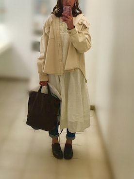 ししまいさん（レディース・167cm）の春コーディネート