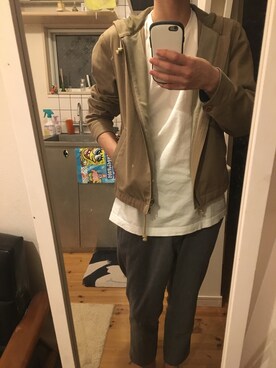 べさん（メンズ・168cm）の春コーディネート