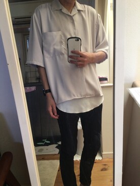 べさん（メンズ・168cm）の夏コーディネート