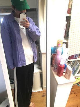 「MONKEY TIME（モンキータイム）のアイテム（デニムジャケット）」を使った、べさん（メンズ・167cm）の春コーディネート