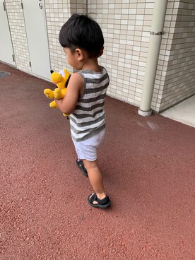 ＊Rikako＊さん（キッズ・90cm）の秋コーディネート