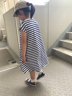 「Lee（リー）のアイテム（帽子）」を使った、＊Rikako＊さん（キッズ・110cm）の春コーディネート