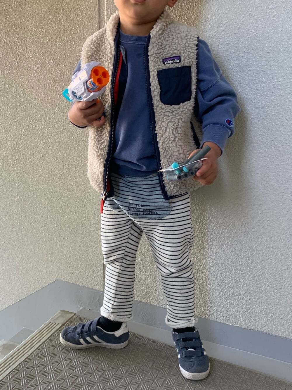 パタゴニアpatagonia ベビー　ベスト　レトロx BEAMS BOY（ビームス ボーイ）patagonia / キッズ レトロX
