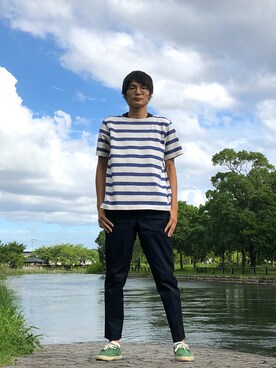 てすたーさん（メンズ・178cm）の夏コーディネート