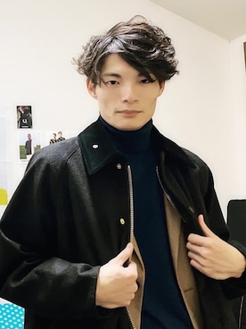 てすたーさん（メンズ・178cm）の冬コーディネート