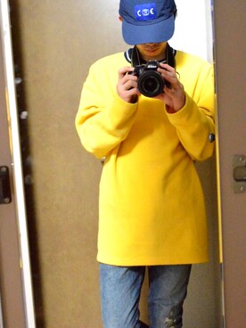 「TOMMY（トミー）のアイテム（スウェット）」を使った、なちさん（メンズ・172cm）の冬コーディネート