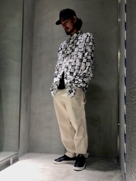 「diesel denim」｜Yamadamotoki1さん（メンズ・177cm）の夏コーディネート