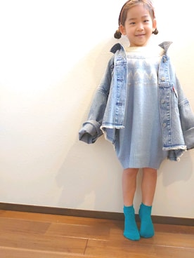 yuさん（キッズ・110cm）の春コーディネート