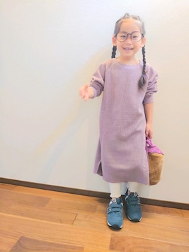 yuさん（キッズ・110cm）の春コーディネート