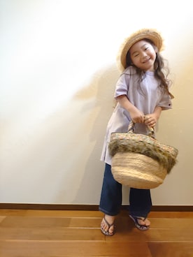 yuさん（キッズ・110cm）の春コーディネート