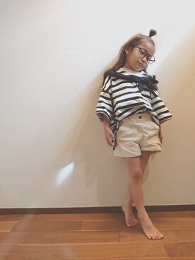 yuさん（キッズ・110cm）の春コーディネート