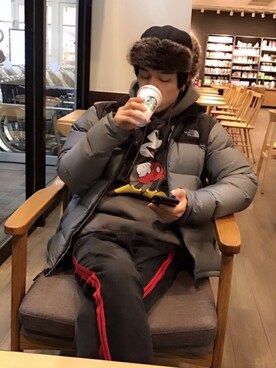 UIさん（メンズ・174cm）の冬コーディネート