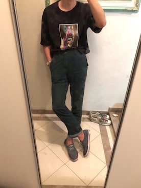 「asos」｜「アイテム（腕時計）」を使った、컬라이도쌤さん（メンズ・183cm）の春コーディネート