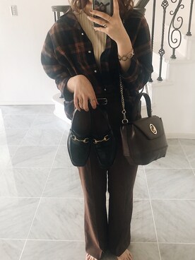 まひちょんさん(レディース・156cm)の秋コーディネート