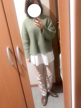 rieko✴︎さん（レディース・156cm）の冬コーディネート