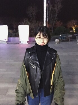 一颗多肉さん（レディース・155cm）の冬コーディネート