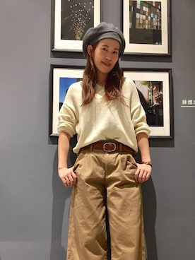 「Marc by Marc Jacobs（マークバイマークジェイコブス）のアイテム（腕時計）」を使った、mamiraさん（レディース・156cm）の秋コーディネート