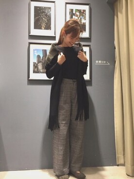 「AMERICAN HOLIC」｜mamiraさん（レディース・156cm）の秋コーディネート