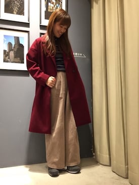 「AMERICAN HOLIC」｜mamiraさん（レディース・156cm）の秋コーディネート