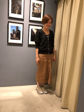 「AMERICAN HOLIC」｜mamiraさん（レディース・156cm）の秋コーディネート