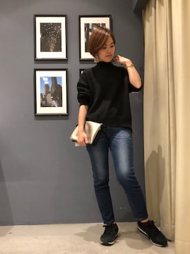 「AMERICAN HOLIC」｜mamiraさん（レディース・156cm）の秋コーディネート