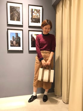 「AMERICAN HOLIC」｜mamiraさん（レディース・156cm）の秋コーディネート