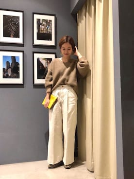 「AMERICAN HOLIC」｜mamiraさん（レディース・156cm）の秋コーディネート