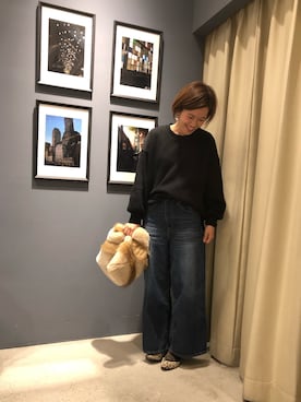 「AMERICAN HOLIC」｜mamiraさん（レディース・156cm）の秋コーディネート