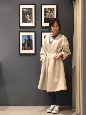 「AMERICAN HOLIC」｜mamiraさん（レディース・156cm）の冬コーディネート