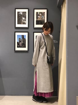 「AMERICAN HOLIC」｜mamiraさん（レディース・156cm）の冬コーディネート