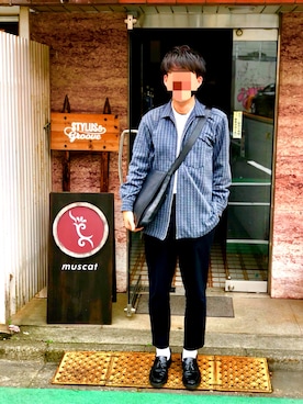 atsupomさん（メンズ・178cm）の春コーディネート