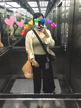 「hot」｜Sasa さん（レディース・170cm）の秋コーディネート