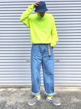 カズンコさん(メンズ・180cm)の春コーディネート