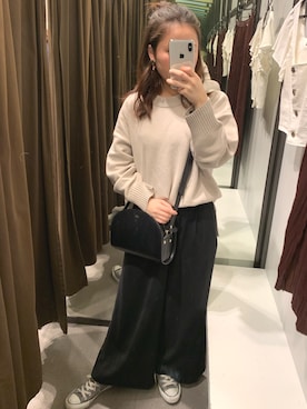 「アイテム（ピアス（両耳用））」を使った、aさん（レディース・154cm・20代）の冬コーディネート