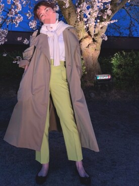 REINA.さん（レディース・159cm）の春コーディネート