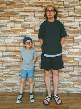 中年アシベさん（メンズ・170cm）の夏コーディネート