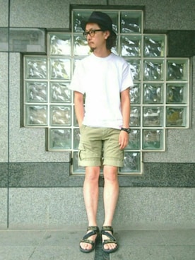 中年アシベさん（メンズ・170cm）の夏コーディネート