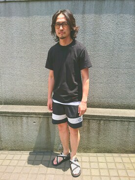 中年アシベさん（メンズ・170cm）の夏コーディネート