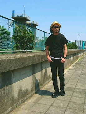 中年アシベさん(メンズ・170cm)の夏コーディネート