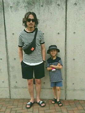 中年アシベさん（メンズ・170cm）の夏コーディネート