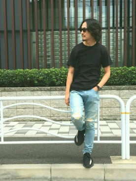 中年アシベさん（メンズ・170cm）の夏コーディネート