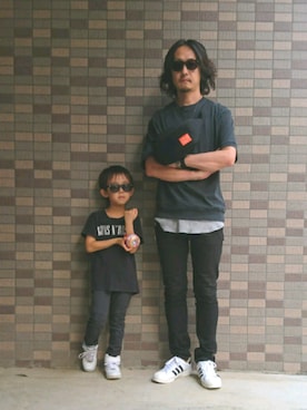 中年アシベさん（メンズ・170cm）の夏コーディネート