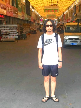 中年アシベさん（メンズ・170cm）の夏コーディネート