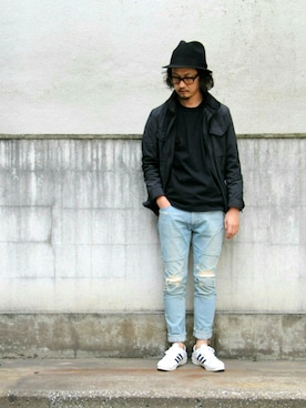 中年アシベさん（メンズ・170cm）の秋コーディネート