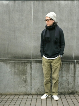 中年アシベさん（メンズ・170cm）の秋コーディネート