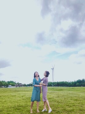 「Bata（バタ）のアイテム」を使った、OoNi-NioOさん（レディース・157cm）の夏コーディネート