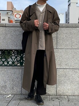 「FILA（フィラ）のアイテム（バッグ）」を使った、なりゅーさん（メンズ・177cm）の冬コーディネート