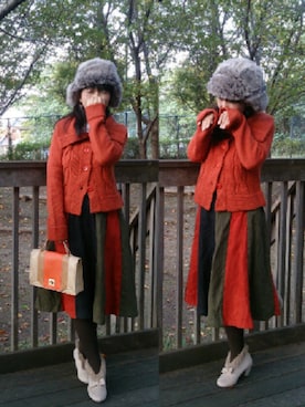 「wearhalloween2017」｜「アイテム（その他）」を使った、こうめさん（レディース・155cm）の秋コーディネート