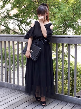 「Doシンプル部」｜「アイテム（その他）」を使った、こうめさん（レディース・155cm）の夏コーディネート
